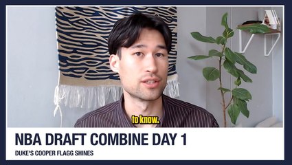 NBA Draft Combine Day 1 SHOCKERS! Cooper Flagg Grew