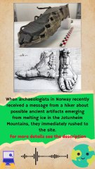 a pair of shoes over 1700 years old in norway #facts