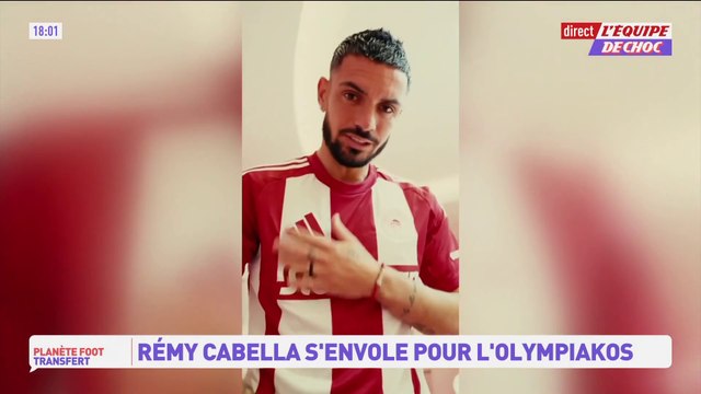 Cabella rejoint l'Olympiakos - Foot,Transferts