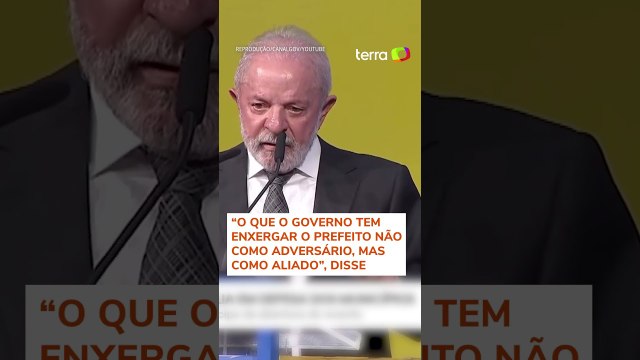 Lula diz que governo enxerga prefeitos como ‘aliados’ após ouvir vaias em evento #shorts