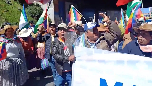 Cocaleros dan plazo de 48 horas al TSE para inscribir a Evo Morales como candidato