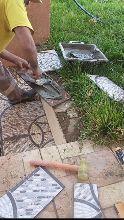 How to Tile Garden Stairs with Ceramic – Strong, Stylish & Easy! #ceramic #tiles #diy