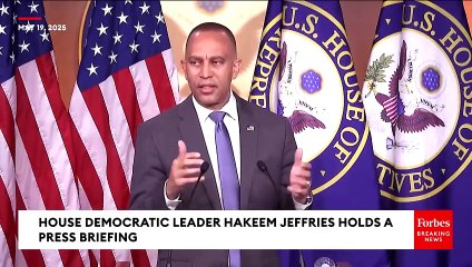 Hakeem Jeffries Asked: Do Democrats Support Cutting State Medicaid Programs For Non-Citizens?