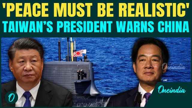 Taiwan President REJECTS China's Claim On South China Sea | Xi Brands Lai-Te As ‘Crisis Maker’