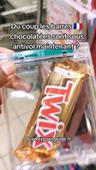 Du coup les barres 🇫🇷chocolatées sont sous antivol maintenant ?