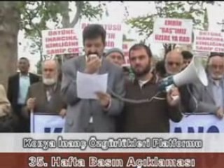 35. Hafta Basın Açıklaması