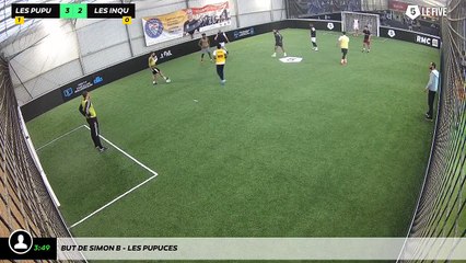 But de Simon B - Les Pupuces