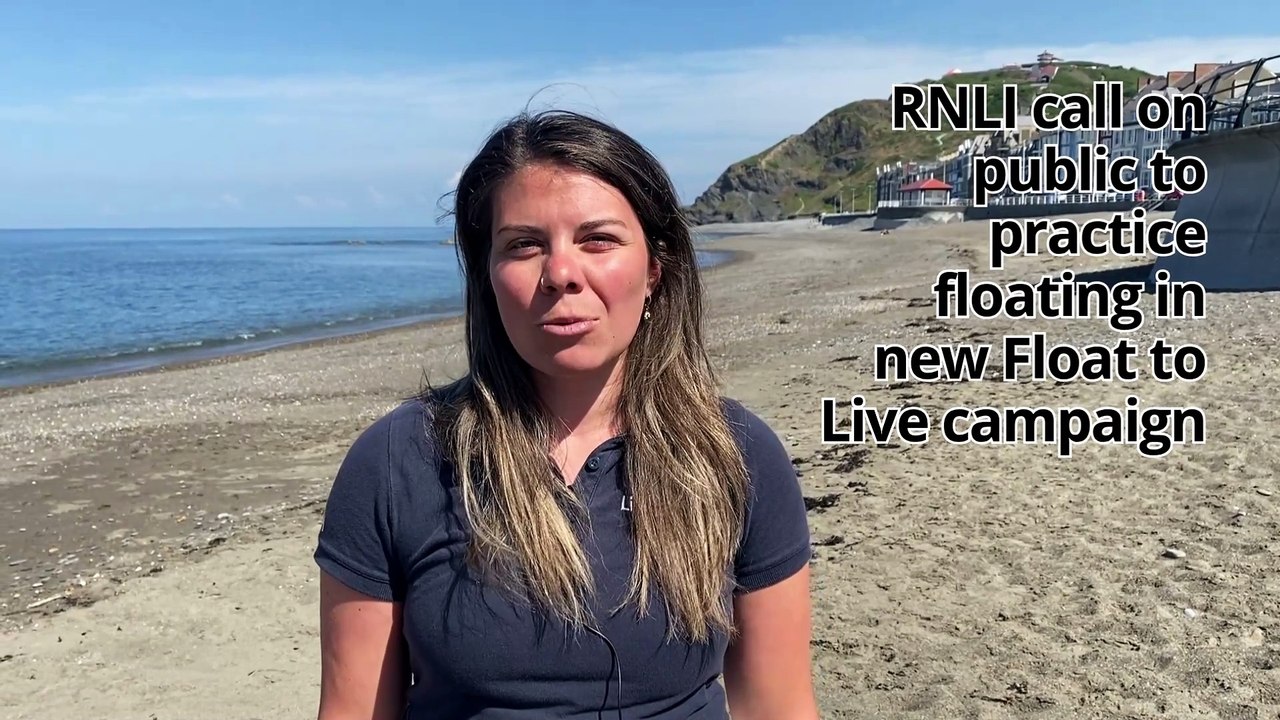 RNLI call on public to practice floating in new Float to Live campaign