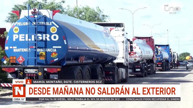 Cisterneros no irán a países vecinos