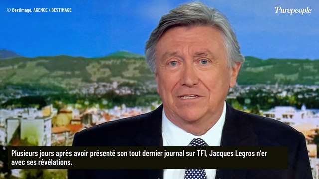 Ce n'est pas bien ce que tu fais ! : Jacques Legros s'est mis à dos la direction de TF1 en quittant le JT