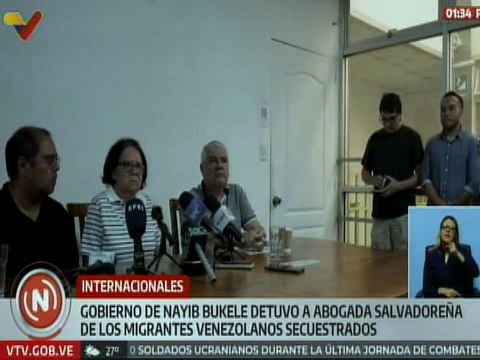 Gobierno de Nayib Bukele detuvo a la abogada que asistía legalmente a venezolanos secuestrados