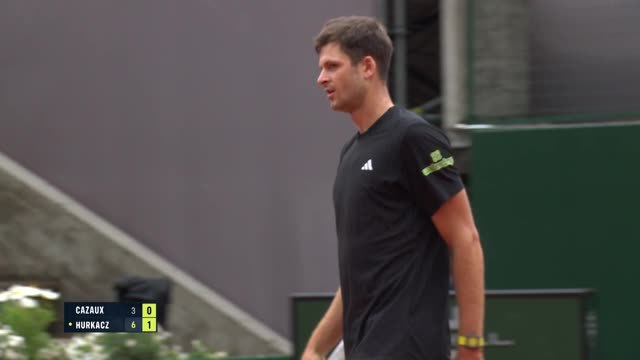 Genève - Hurkacz trop fort pour Cazaux