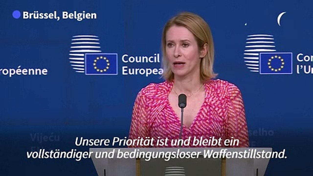 Kallas: 'Russland spielt immer noch Spielchen'