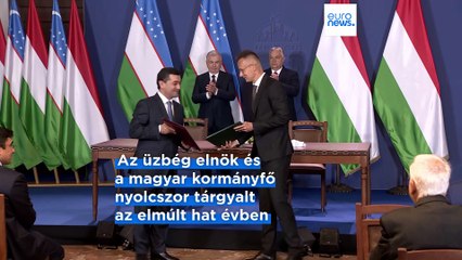 Kiemelt stratégiai partnerséget kötött Üzbegisztán és Magyarország