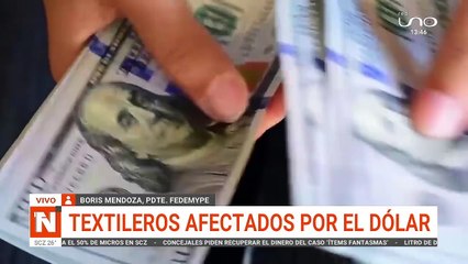 Textileros  afectados por el dólar