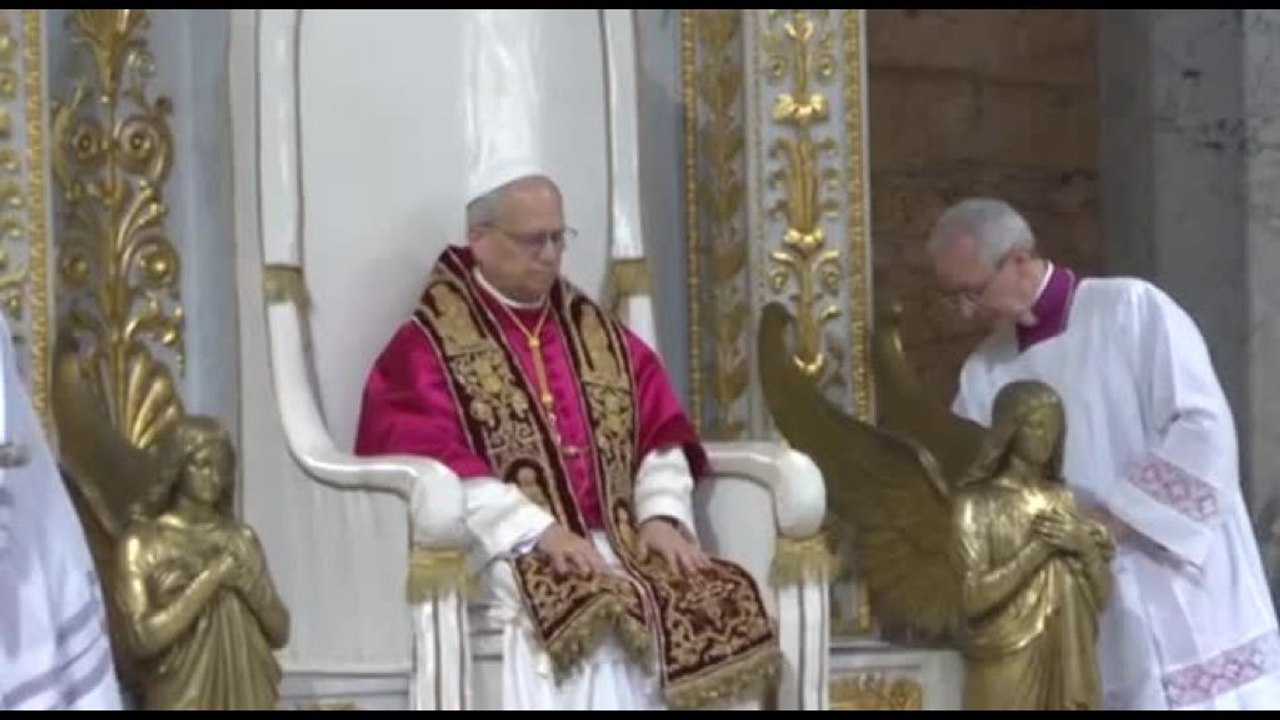 Il Papa prende possesso della Basilica di San Paolo fuori le Mura