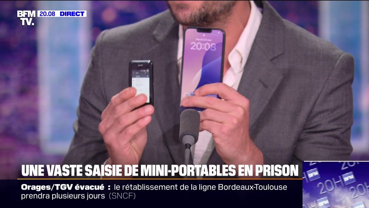Mini-téléphones en prison: une vaste saisie a eu lieu dans 66 prisons