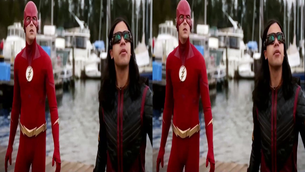 3D VR - The Flash vs Shark Man