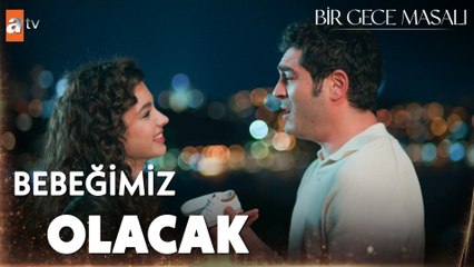 Canfeza hamile olduğunu Mahir'e tatlı bir sürprizle açıkladı - Bir Gece Masalı 33. Bölüm