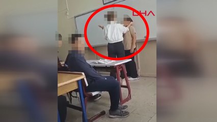 Öğretmenden öğrenciye şiddet: Seni var ya böyle gebertirim