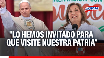 Dina Boluarte anuncia que invitó al papa León XIV a visitar el Perú durante audiencia en el Vaticano