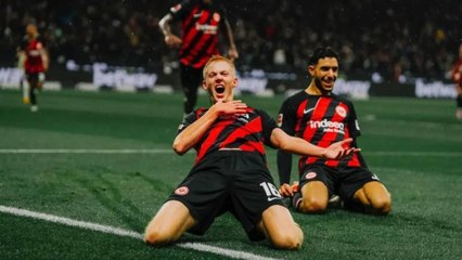 Los ocho goles de Hugo Larsson con la camiseta del Eintracht Frankfurt