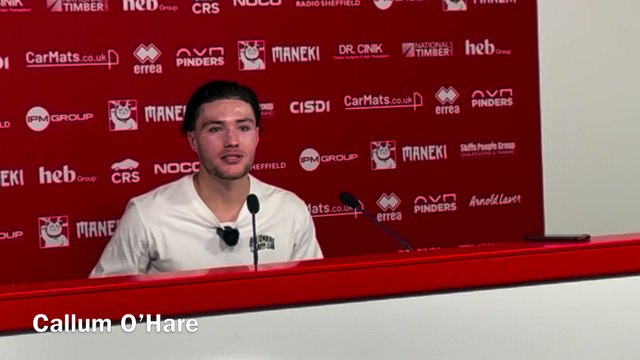 Callum O'Hare on remaining positive after having setbacks in his career