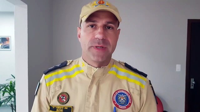 Tenente do Corpo de Bombeiros detalha combate a incêndio em cooperativa de laticínios em Cascavel
