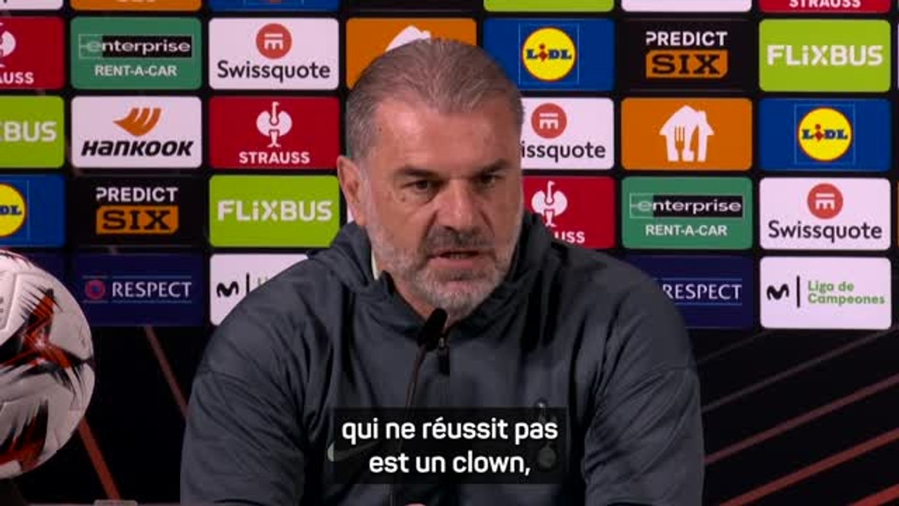 Tottenham - Postecoglou : "Je ne suis pas un cl...