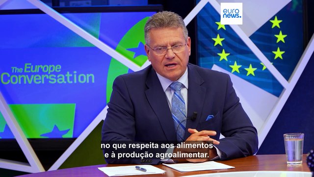 Entrevista: As normas da UE em matéria de géneros alimentícios não estão em negociação , diz comissário europeu para o Comércio