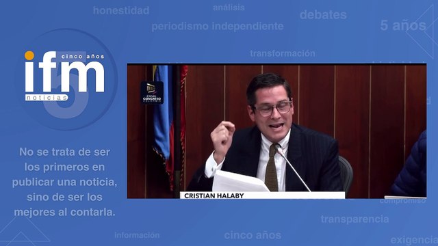 Cristian Halaby en la Comisión Cuarta del Senado Reforma Laboral