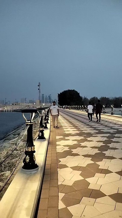 beautiful view of Sharjah bouhara cornish