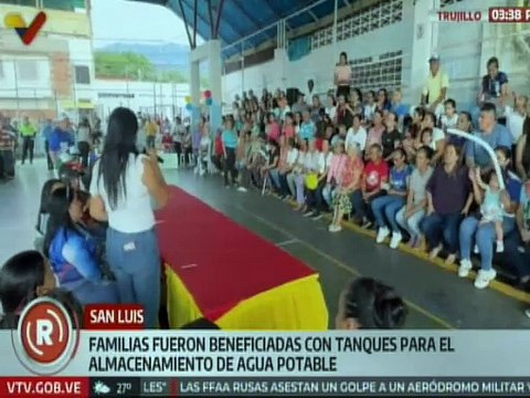 Trujillo | Habitantes de San Luis fueron beneficiados con tanques para almacenamiento de agua potable