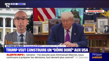 Donald Trump annonce la construction d'un bouclier anti-missiles "Dôme d'or" pour les États-Unis