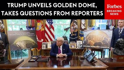 Trump Unveils 'Golden Dome' Missile Defense Project, Takes Questions From Reporters