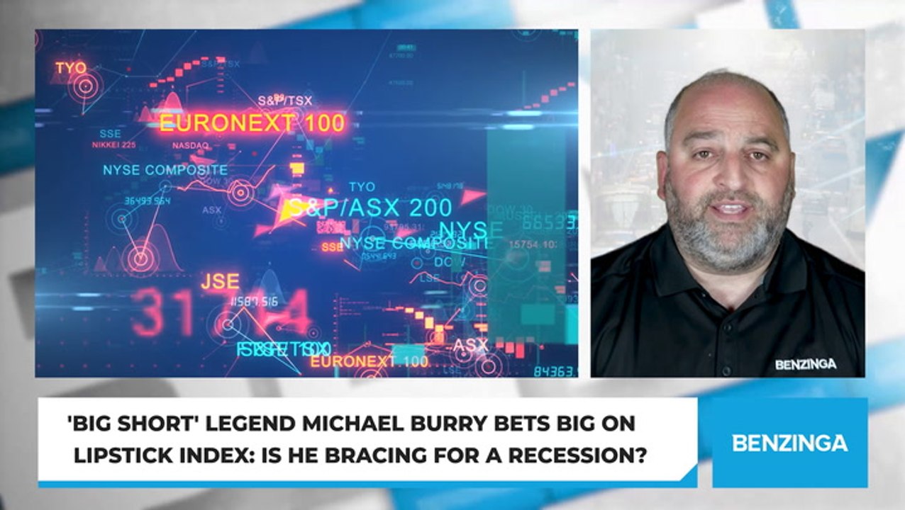 'Big Short' Legend Michael Burry Bets Big On Lipstick Index: Is He Bracing For A Recession?