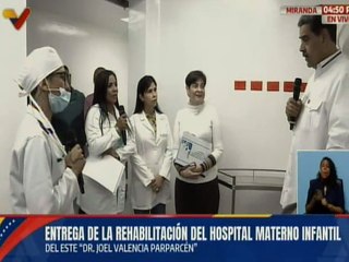 Jefe de Estado inspecciona instalaciones del Hosp. Materno Infantil del Este Dr. Joel Valencia