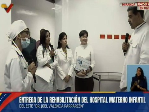Jefe de Estado inspecciona instalaciones del Hosp. Materno Infantil del Este Dr. Joel Valencia
