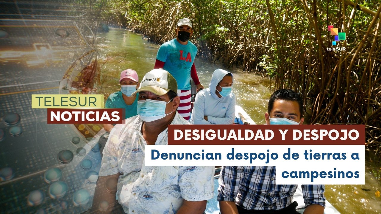 Amenaza de desalojo de un grupo de campesinos en El salvador