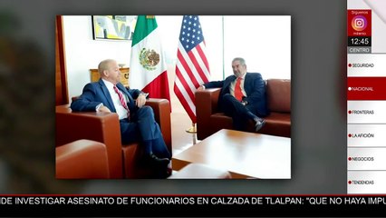 Ronald Johnson formaliza su llegada a México como embajador de Estados Unidos
