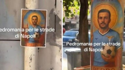 A Napoli esplode la Pedro-mania! Lo spagnolo diventa un santino