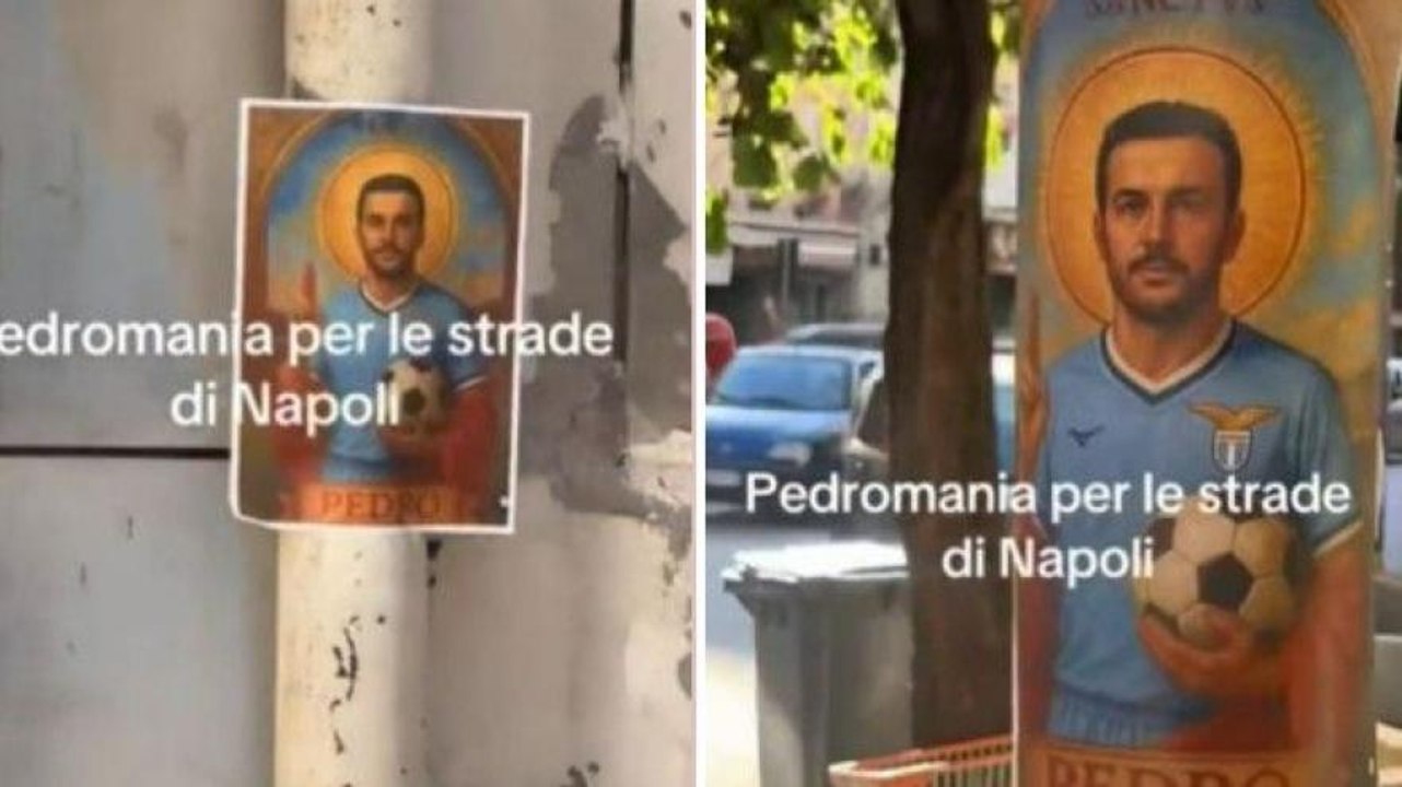 A Napoli esplode la Pedro-mania! Lo spagnolo diventa un santino