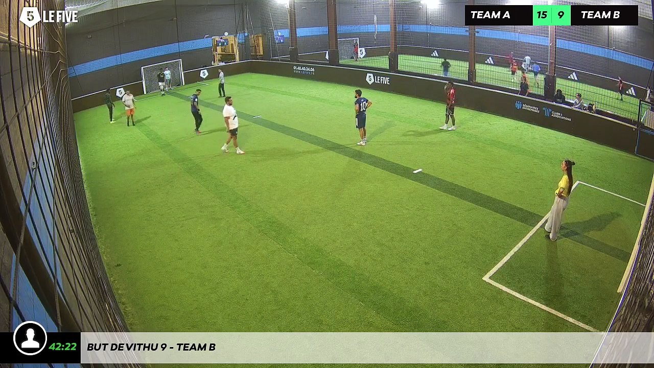 But de Vithu 9 - Team B