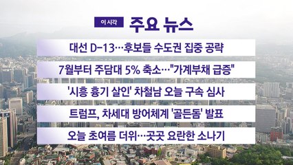 [YTN 실시간뉴스] 대선 D-13…후보들 수도권 집중 공략 / YTN