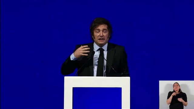 Milei: La tasa de interés va a colapsar porque el riesgo país se va a desplomar