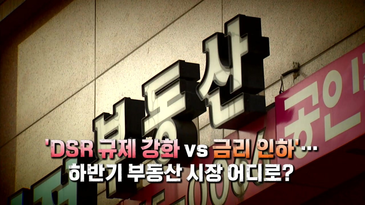 [영상] 7월부터 가계 대출 축소...하반기 부동산 시장 어디로? / YTN
