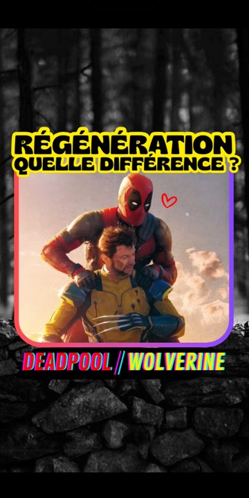 Quelle différence entre la régénération de Deadpool et celle de Wolverine ? #CapCut #deadpool #wolverine #deadpool3 #marvel #mcu #avengersvsxmen #xmen #pourtoi #fyp #marvelrivals