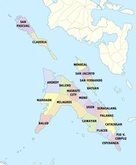 Map of Masbate Province. Peta Provinsi Masbate. Masbate Province Map. Map of Province of Masbate. Province of Masbate Map. Mapa ng Lalawigan ng Masbate. Mapa ng Masbate. Peta Masbate. Carte de la province de Masbate. Carte de Masbate. マスバテ州の地図. 马斯巴特省地图