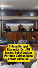 Sidang Korupsi Risnandar Cs: JPU Geram, Saksi Ungkap Perintah Cairkan Dana Lewat Video Call