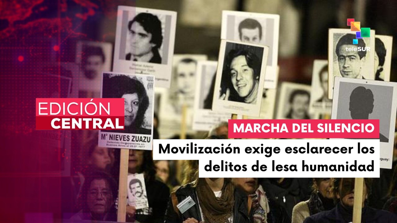 Marcha del Silencio por los desaparecidos en Uruguay